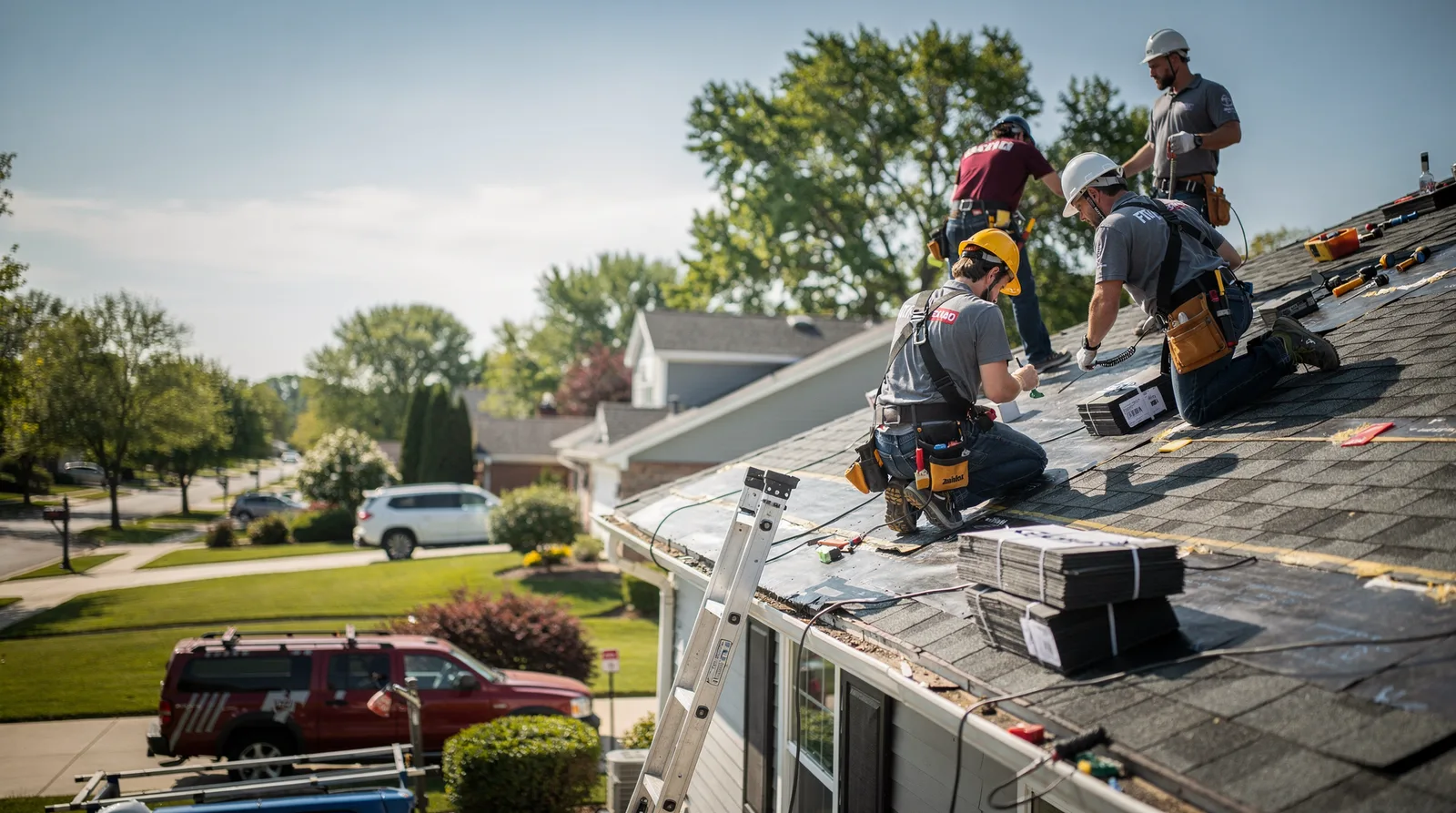 Roof Repair in Manchester, IL around you